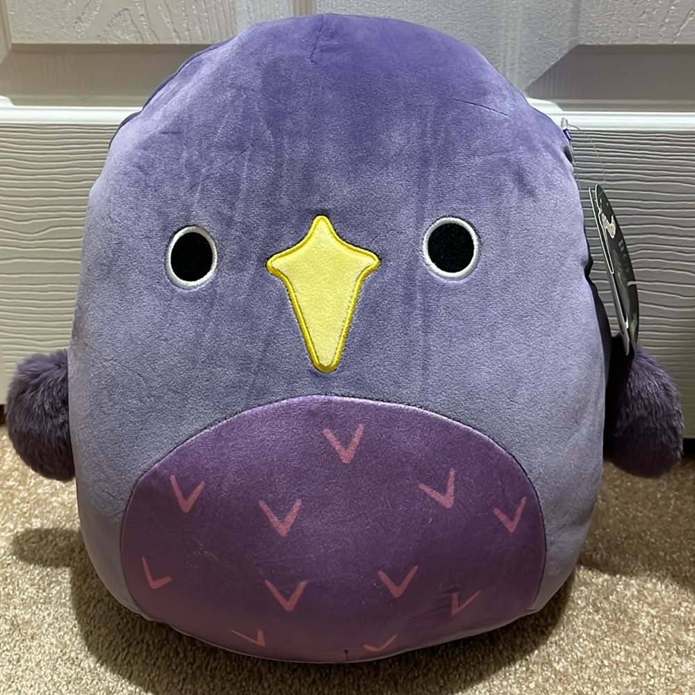 🐦Squishmallows Karma Kiwi Bird SELECT SERIES HTF Vee Friends 12” NWT